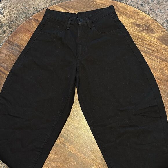 Goldsign black denim jeans pattern G1624 size 27 NWOT - Picture 3 of 7